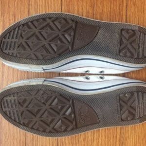 White Converse All Star Shoreline size 7